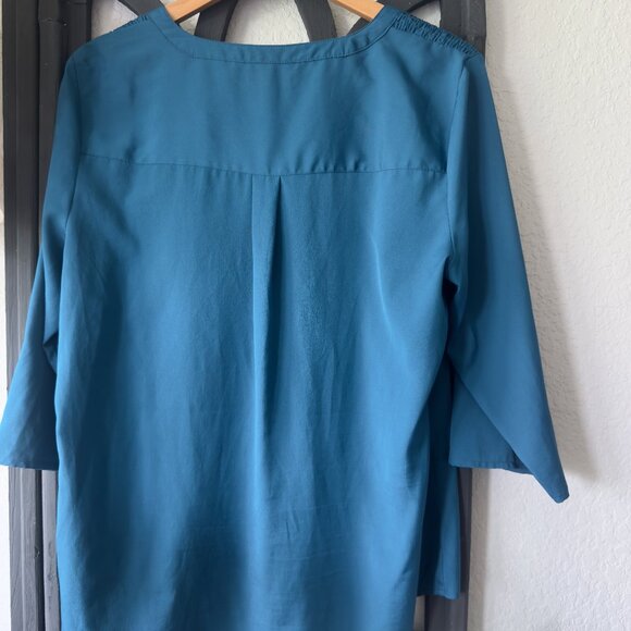 Croft & Barrow short sleeve blouse XL - Picture 4 of 5